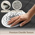 thumbnail image 6 of ODIKA Disc Circular Record Phonograph Themed Dense Ring Layout Shaped Non-Slip Chair-Friendly for Dining Room, Under Table, Home Office, 6 of 7