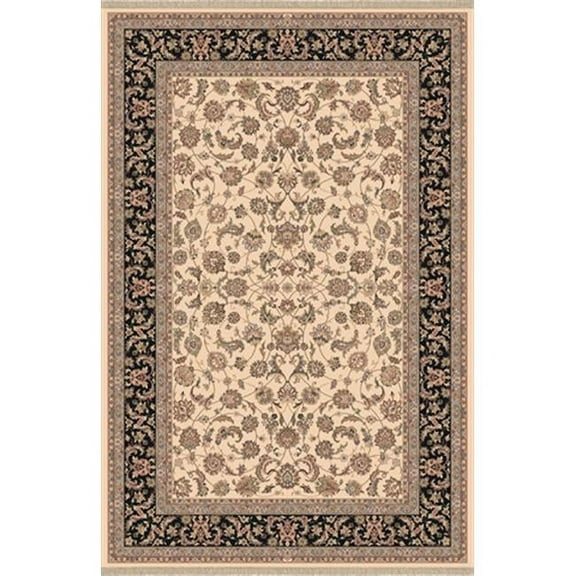 Brilliant 7 ft. 10 in. x 11 ft. 2 in. 72284-191 Rug - Ivory