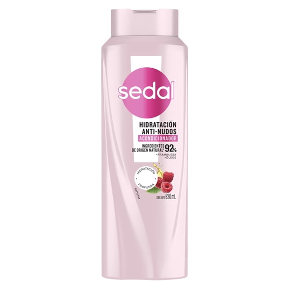 Acondicionador Sedal anti-nudos frambuesa y óleos 620 ml