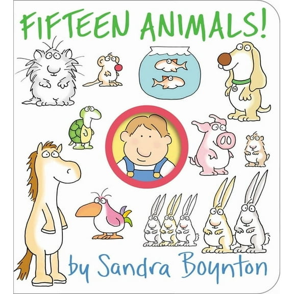 Boynton on Board Fifteen Animals!, (Board Book)