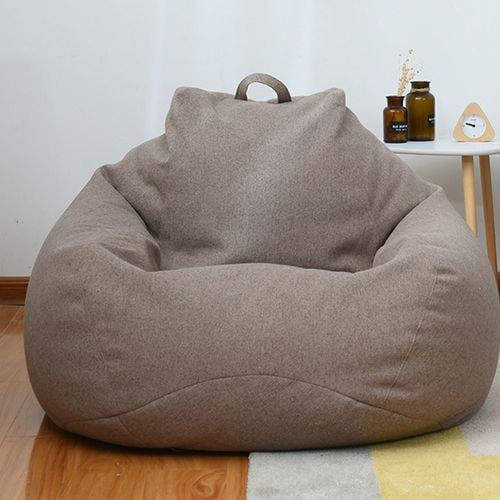 Akoada Classic Bean Bag Chair Sofa Cover Lazy Lounger Bean Bag Storage Chair Cover For Adults And Kids Without Filling Walmart Com Walmart Com