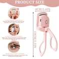 thumbnail image 5 of Electric Heated Eyelash Curler, Quick Heat-Up for Women Heated Lash Curler Pink, 5 of 6