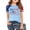 Blue, variant on Grblisyd 4th of July Girls Shirts Size 10-12 American Flag T-Shirts250 Anniversary USA Graphic Independence Day Crew Neck Short Sleeve Outfit for Kids
