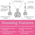 thumbnail image 3 of Cate & Chloe Alessandra 18k White Gold Plated Jewelry Set With Simulated Diamond Crystals for Women, 3 of 9