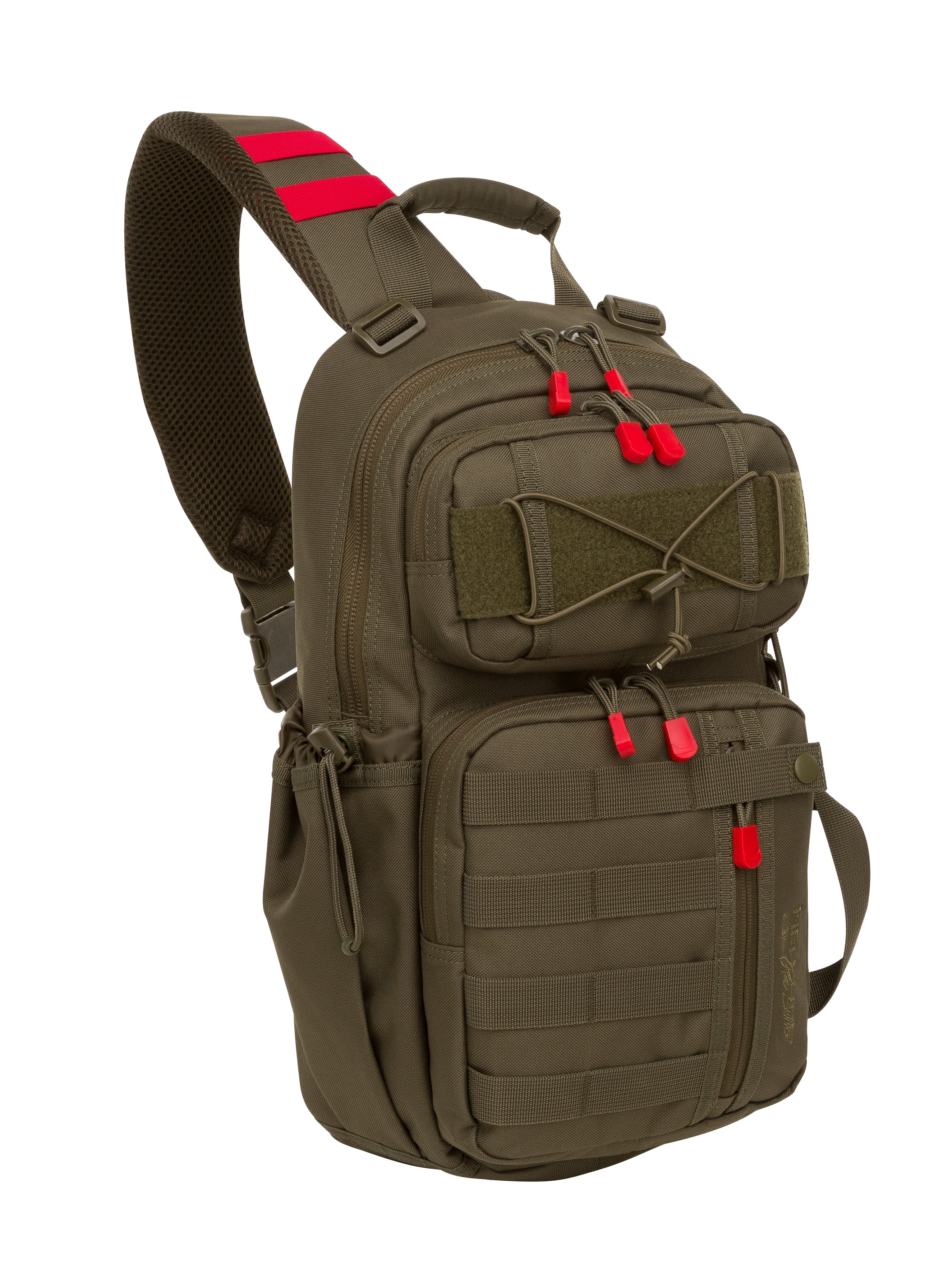 Fieldline Pro Roe Sling Bag Shooting Range Backpack, Green, Unisex