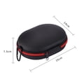 thumbnail image 2 of FUTUREORYY 1Ud Estuche De Almacenamiento Para Auriculares Negro Con Cierre Resistente Y Protección Eva, 2 of 8
