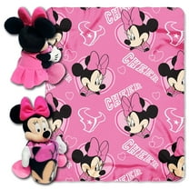 Houston Football  - Cheerleader Blanket Throw plus Plush Minnie