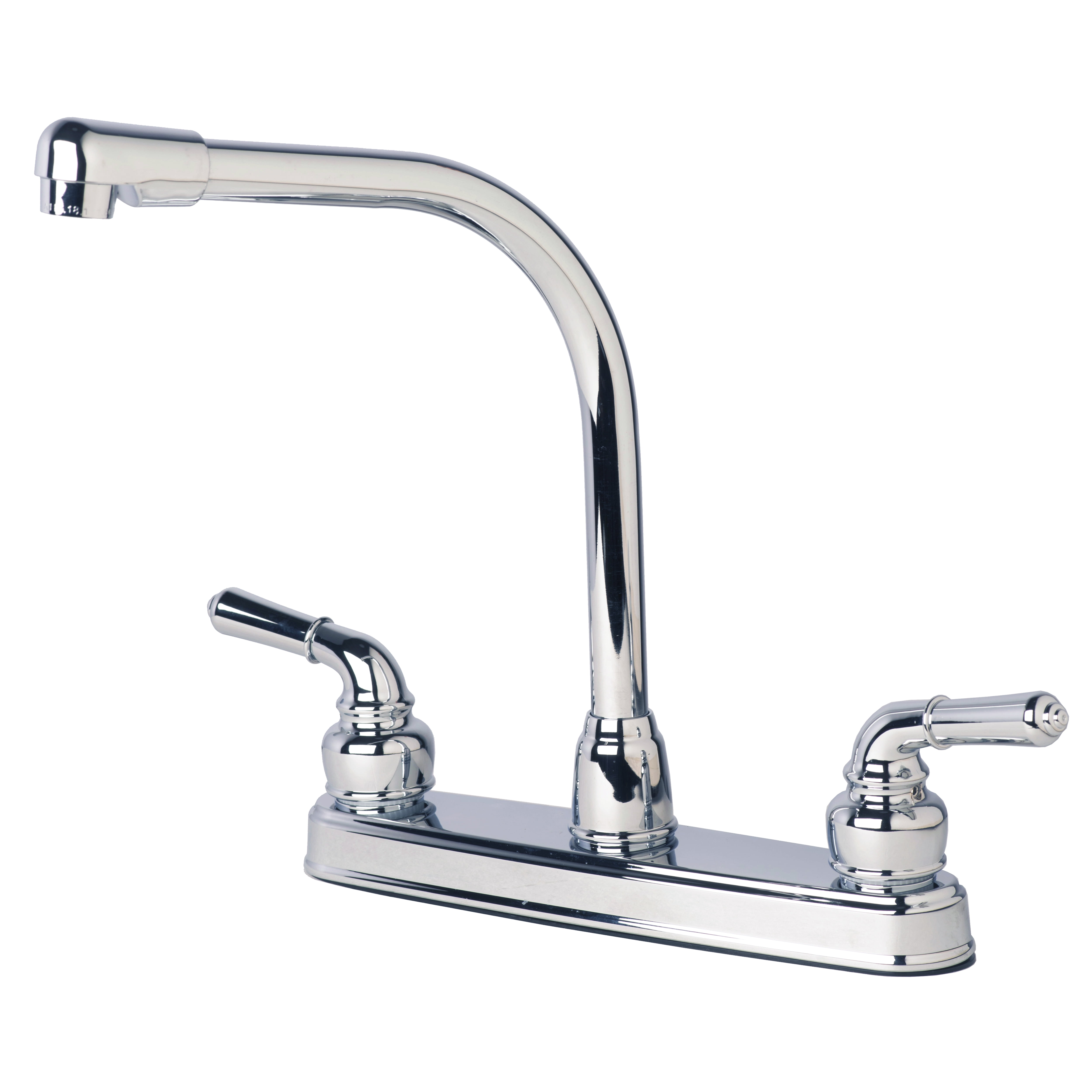 RV/Mobile Home Classic High Arc Swivel Bar Faucet Stainless Steel Finish 
