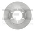 thumbnail image 4 of Front Dynamic Friction Company Disc Brake Rotor 600-76124 (1) For 2000-2006 Toyota Tundra, 2001-2007 Toyota Sequoia, 4 of 4