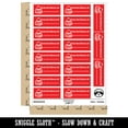 thumbnail image 2 of From the Library of Teacher Student School Sticker Set - Red - Matte Finish - 2.00" Large, 2 of 7