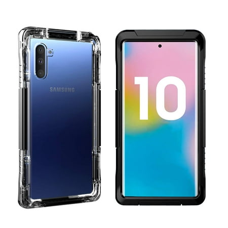 Mignova Galaxy Note 10 case,Full Sealed Waterproof Dust Proof Shockproof Full Body Underwater Cover Case for Samsung Galaxy Note 10 case 2019