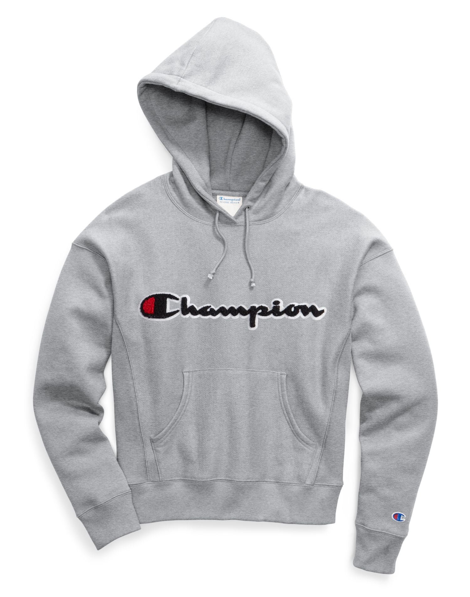 Champion Life Womens Reverse Weave Pullover Hoodie, S, Chenille Oxford Grey  - Walmart.com