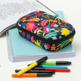 thumbnail image 5 of Caja De Lápices Zipit Flowers Para Niñas | Estuche Para Lápices Para La Escuela | Bolsa Organizadora Para Lápices | Estuche Para Lápices De Gran Capacidad, 5 of 5