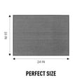 thumbnail image 3 of VUNATE Kitchen Mat Washable Kitchen Rugs and Mats Non Skid Absorbent Runner Rugs for Kitchen Front of Sink Kitchen Floor Mats 16"x24" Dark Gray Kitchen Mats or Rugs, 3 of 7