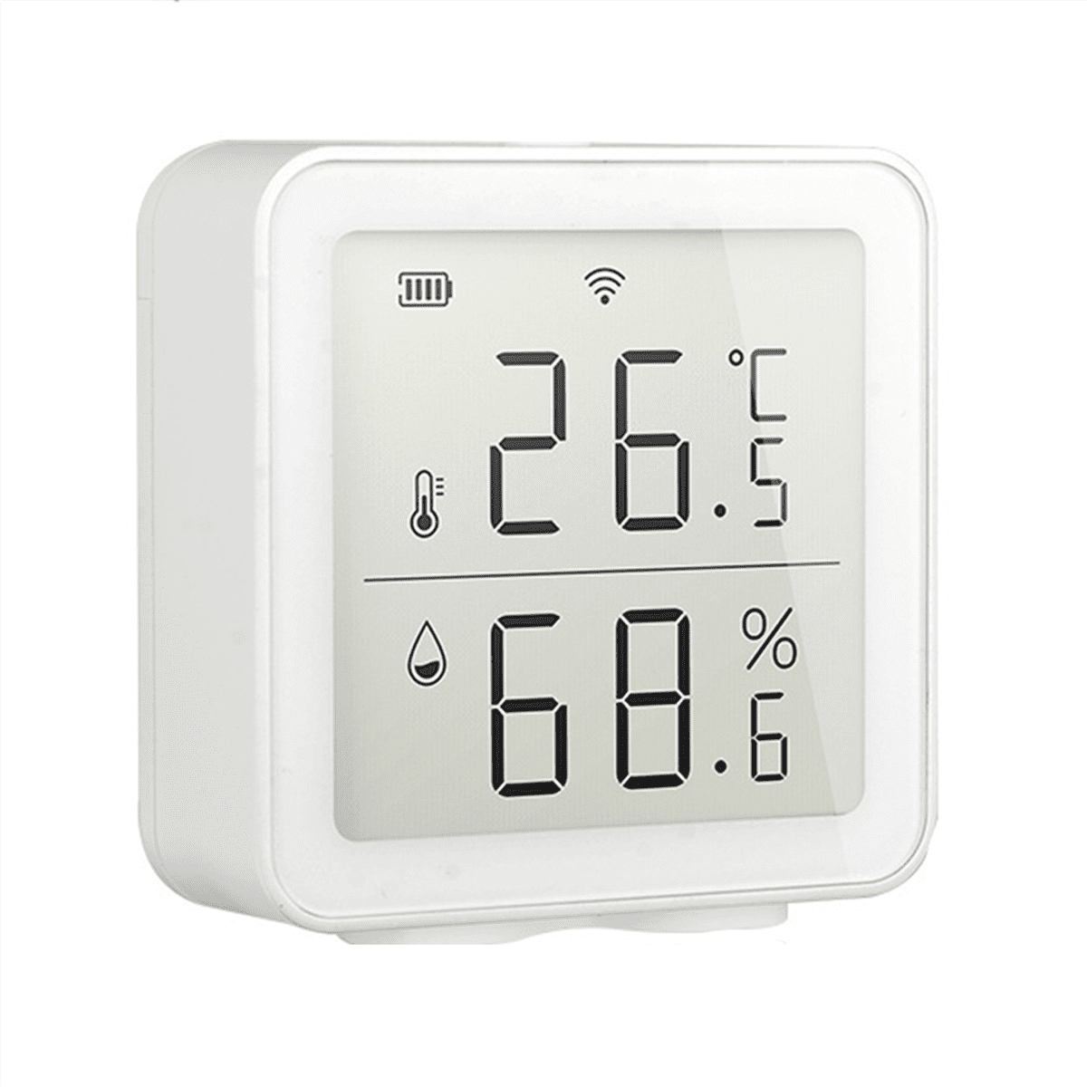 TOP! Temperature & Humidity Sensor LCD Screen Infrared Sensing Backlight Smart Tuya APP Remote Voice