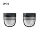 thumbnail image 4 of Injueey Paquete de 2 luces solares IP65 impermeables para caminos, patio, paisaje, lámpara brillante recargable para jardín, Patio, balcón Jardín y Patio Injueey HA065103-00, 4 of 6