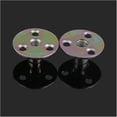 thumbnail image 5 of PinesC Iron Plate nut,Round t nut,Iron Plate Nut Furniture Nut Counter Lock Three Hole Locking Nut Disc Nut M8 M10 2Pieces (Size : M8 2PCS)(M6 2PCS) One Color M6 2PCS, 5 of 5