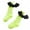 Yellow, variant on CAIXIA Girls Kids Ruffle Socks Uniform School Dress Bowknot Frilly Cotton Crew Socks