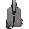 thumbnail image 3 of Canvas Cross Body Messenger Bag for Men Women Sling Shouler Backpack Travel Rucksack Grey-03-Large-(Water Resistant), 3 of 7