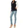 thumbnail image 6 of FashionStream Lightweight Fleece Zip-Up Vest, Women's, 6 of 7