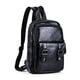 thumbnail image 1 of Mochila multifunción ligera para hombre, bolso de pecho de moda, bolsos de hombro pequeños, bolsos cruzados, mochilas pequeñas de cuero PU Fivean unisex, 1 of 2