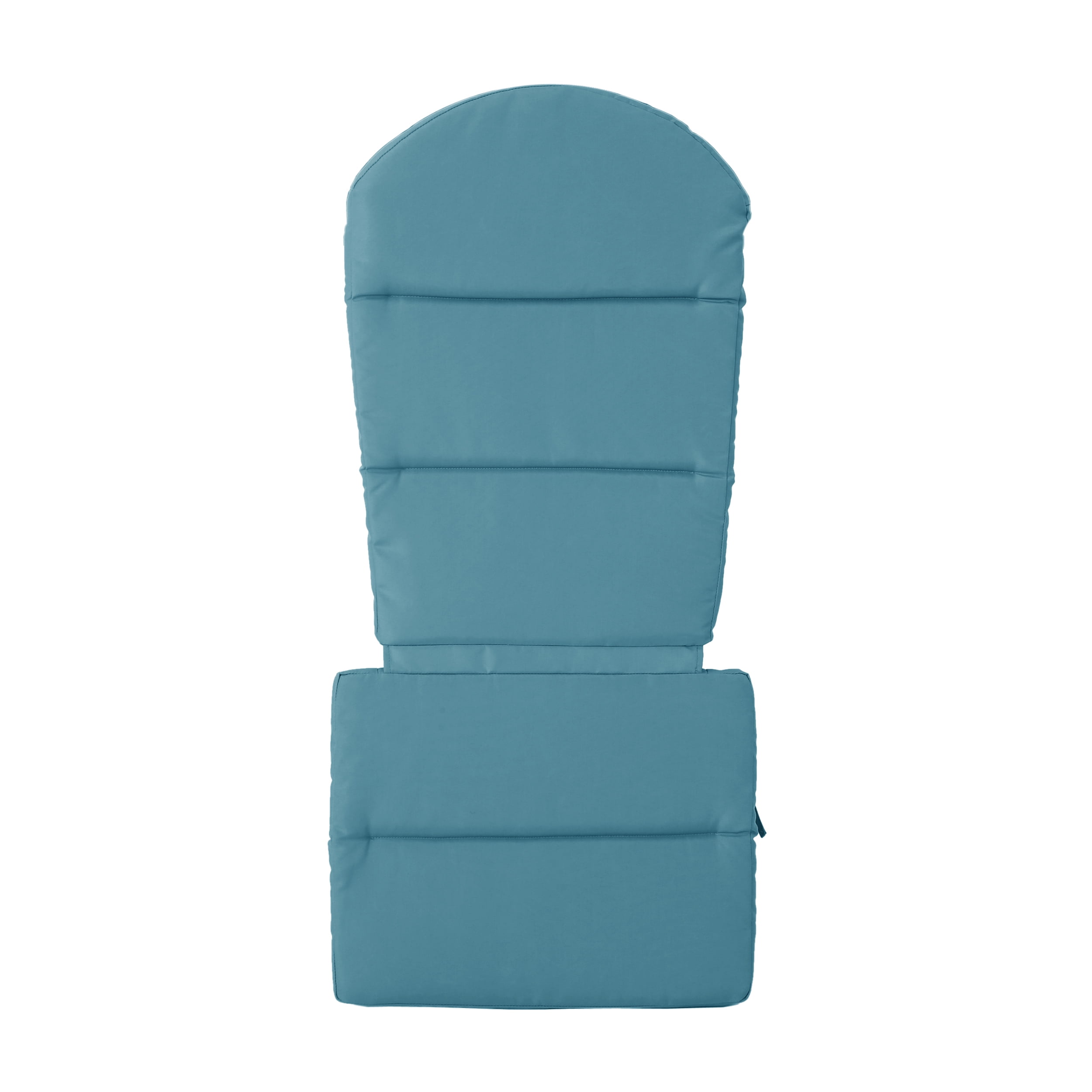 Noble House Malibu Outdoor Fabric Adirondack Chair Cushions in Blue (Set of 2)