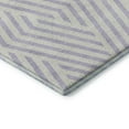 thumbnail image 4 of Addison Rugs Mayfield Washable Transitional Geometric Lavender Rectangle Rug, 3' x 5', 4 of 6