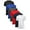Black & Royal & Charcoal & Red & Navy & White, variant on Men's Short Sleeve Crew Neck Cotton Blend Classic Tee (S-3XL) 6 Pack