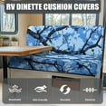 thumbnail image 4 of Uorisanigo Blue withered branch Rv Dinette Cushions Stretchable Fabric Couch Cushion Slipcovers Elastic Camper Cushions Cover Soft 2 Sets Camper Accessories for Inside, 4 of 7