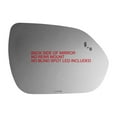 thumbnail image 3 of Burco 4849B Compatible with 21-23 Kia Seltos Left Driver Side Mirror Glass with Blind Spot Detection, 3 of 6