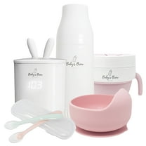 Baby's Brew Shower Bundle with Portable Baby Bottle Warmer, Pink