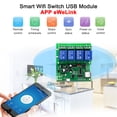 thumbnail image 3 of Module, Smart Home Connectivity Module Remote Control Switches Support Timing for Access Control Smart Garage Door, 3 of 7