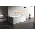 thumbnail image 5 of 59 in. Acrylic Right Drain Rectangular Alcove Whirlpool Bathtub in White, 5 of 7