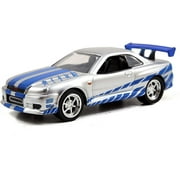 Jada Toys JTY-31288-C Fast & Furious Build N Collect 1:55 Die Cast Vehicle | Nissan Skyline GT-R