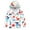 Beige, variant on Toddler Girls Spring Windbreaker Jacket Lightweight Hooded Zip-Up Windproof Trench Coat Outerwear for Kids 3-12T Youth Sizes