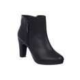 thumbnail image 1 of Botines Moda Casual/Formal Mujer Tipo Piel Cierre Negro negro 23, 1 of 7