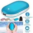 thumbnail image 2 of Portable Hand and Pocket Warmer  Rechargeable 5000mAh Power Bank  2 Sides, 2 of 5