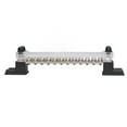 thumbnail image 3 of Power Distribution Block, Universal Dual Row Nickel Plated Contact 48V 24 Terminal Bus Bar  Electrical Conductivity  For Car For Yacht For Trailer, 3 of 8