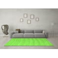 thumbnail image 3 of Ahgly Company Indoor Square Solid Green Modern Area Rugs, 8' Square, 3 of 4