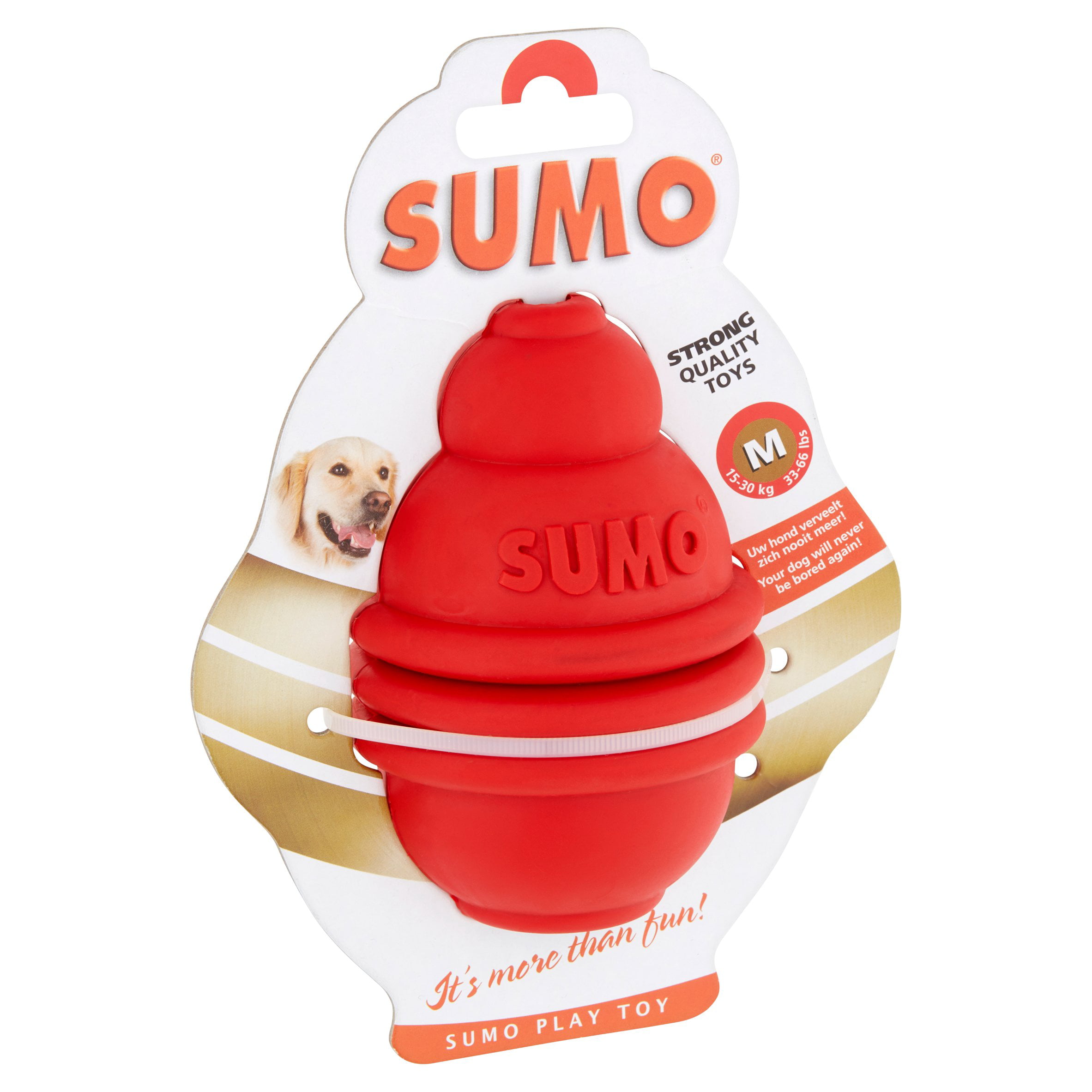 sumo dog toy
