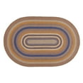 thumbnail image 3 of Grey Taupe Rustic & Lodge Flooring Riverstone Jute Oval Accent Rug, 3 of 3