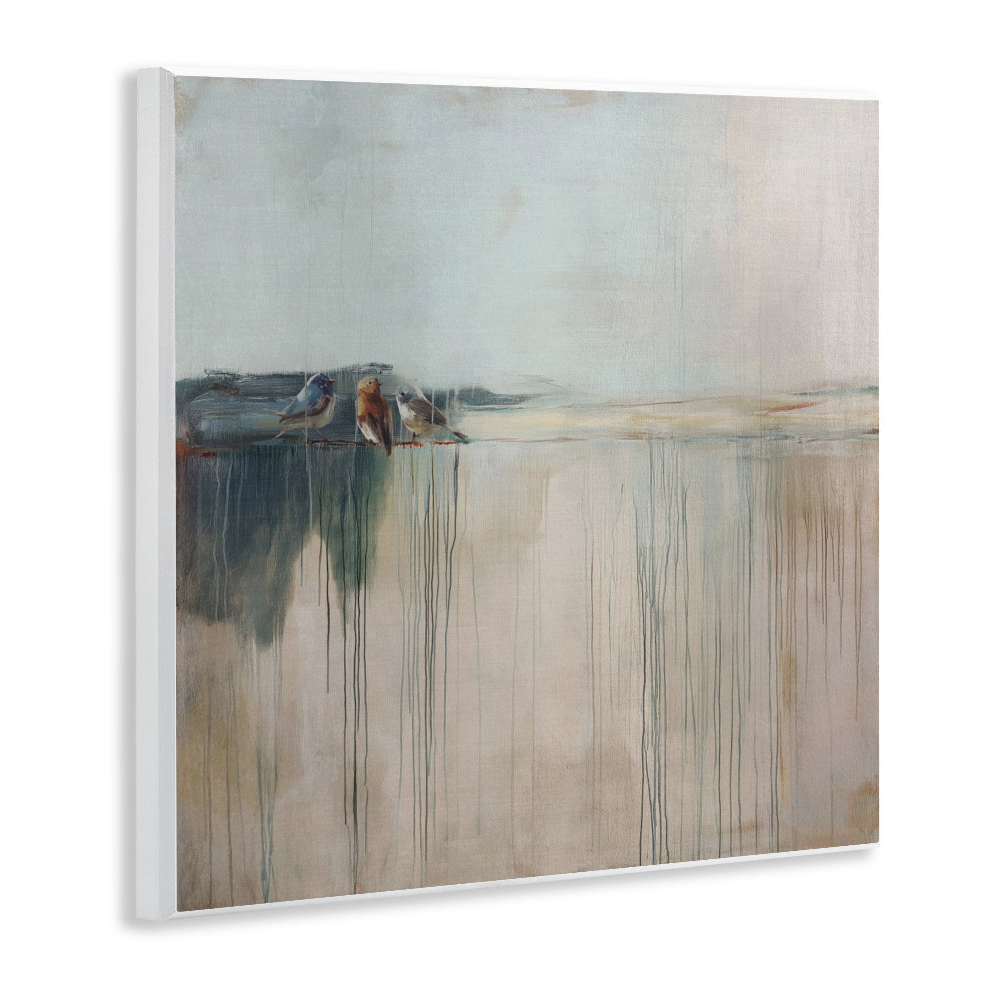 Stupell Industries Drips And Feathers Abstract Wall Plaque Art, design by Svetlana Aleynikova
