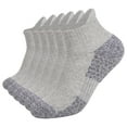thumbnail image 1 of AWZXDE Chaussettes de Randonnée Épaisses pour Femmes 6 Paires Absorbant la Sueur Mi-Tube pour Course Sports Athlétiques Femmes Extérieur, 1 of 3
