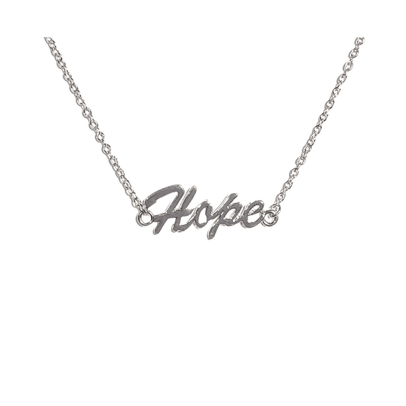 Hope Message Necklace
