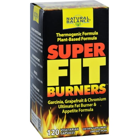 Natural Balance Fit - Burners super 120 Vegetarian Capsules