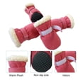 thumbnail image 3 of Sarkoyar 4Pcs Pet Shoes Solid Color Prevent Coldness Soft Sole Fashion Pet Dogs Sneakers Pet Product, 3 of 10
