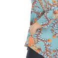 thumbnail image 5 of White Mark Women's Vibrant Boho Swing Top, 5 of 6