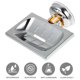 thumbnail image 3 of Bandeja de jabón con ventosa, sin perforaciones, jabonera, contenedor de jabón para baño, 3 of 5