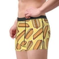 thumbnail image 4 of Balery Hot Dogs Men's Boxer Briefs, Soft and Breathable Cotton Underwear with nylon Waistband-Large, 4 of 9