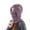 Purple-13, variant on Ugoldhm Women's Winter One-Piece Balaclava Hat - Chunky Beanie with Mask & Neck Warmer for Ski Snow